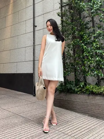 anuans パネルカットミニワンピース パネルカットミニワンピース