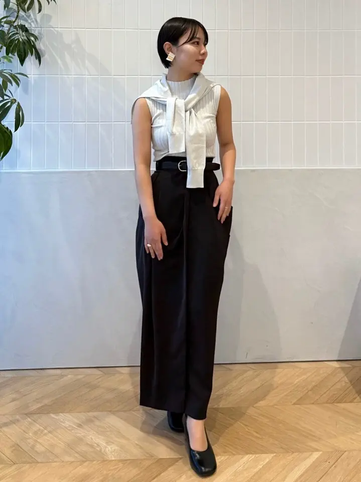 anuans ヴィンテージサテンドレープスカート ヴィンテージサテンドレープスカート