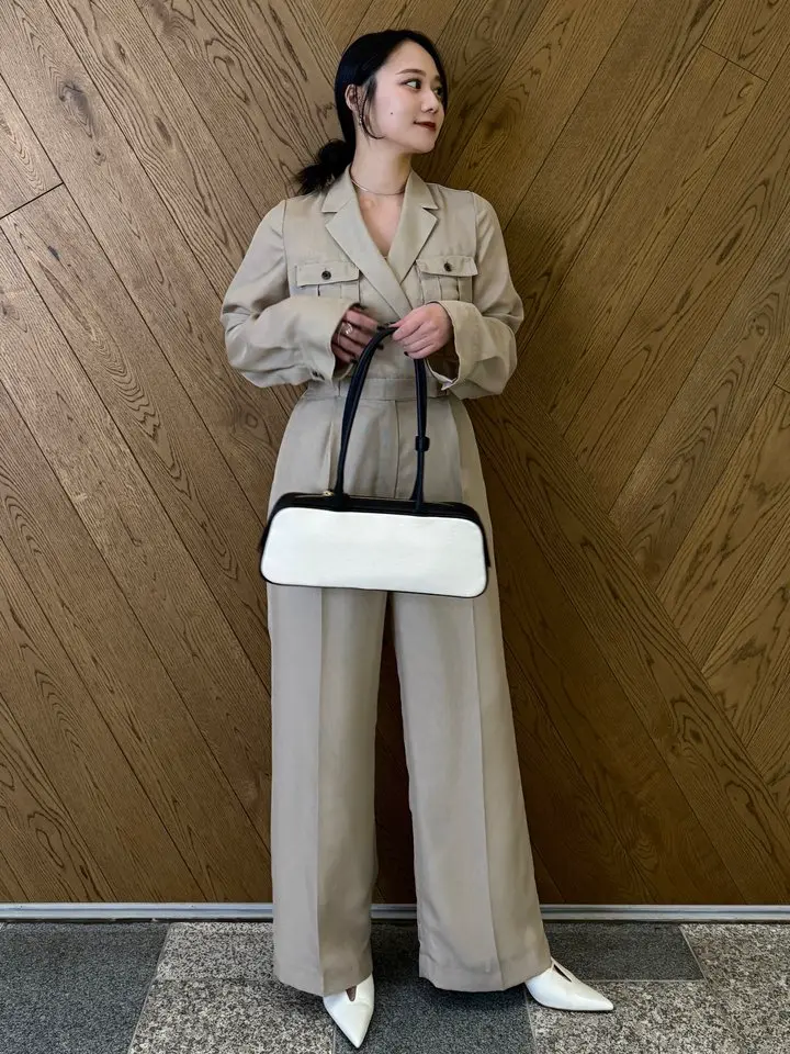 ánuansサファリシアーオールインワン⭐︎ベージュM美品 anuans｜サファリシアーオールインワン | Rakuten Fashion(楽天