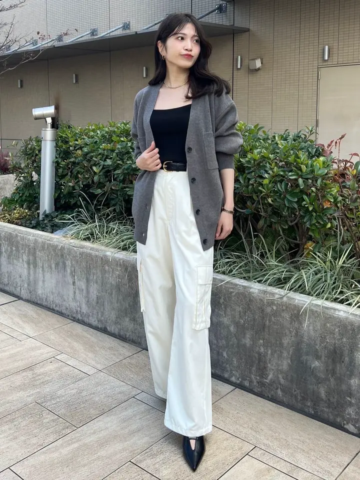 anuans ドロストヘムカーゴパンツ S ドロストヘムカーゴパンツ