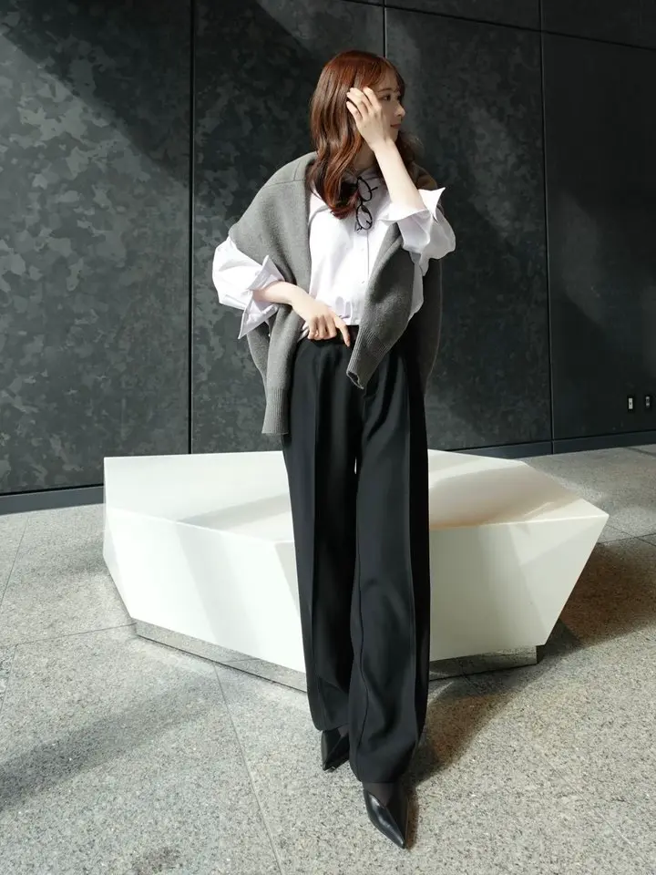 週末価格❗️anuans ダブルサテンストレートパンツ AN8325EW006588_2_l.jpg