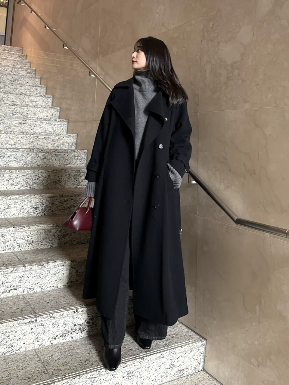 DRESSEDUNDRESSED ウールトレンチコート 11/19/2025のWakanaの投稿