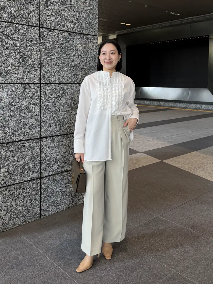 Anniv.フリルオーバーシャツ