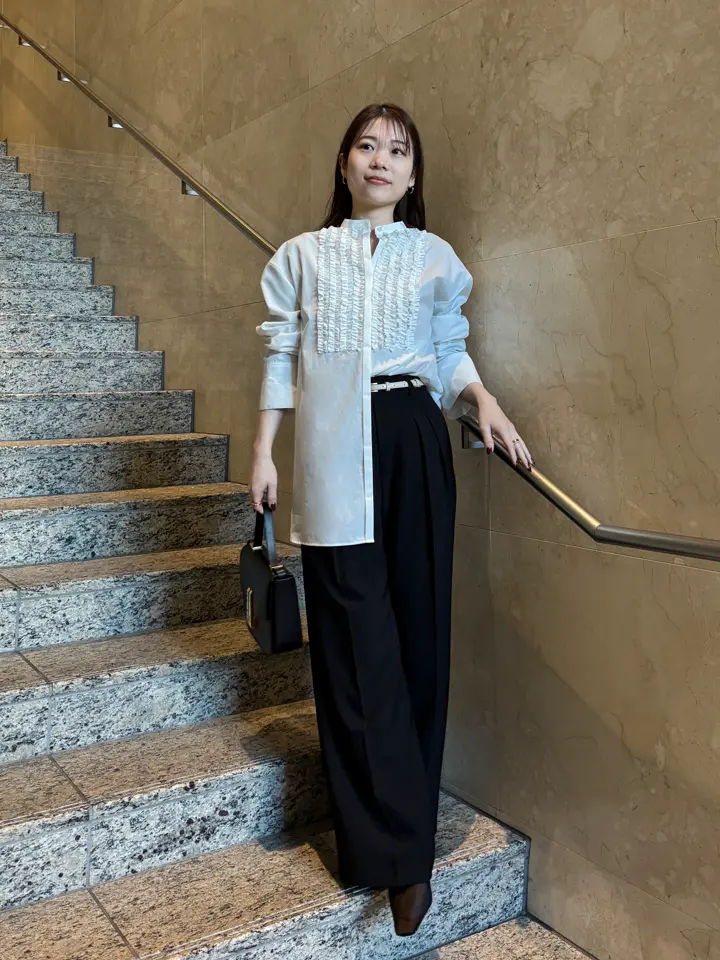 Anniv.フリルオーバーシャツ