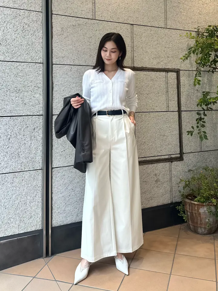 レザーライクシングルオーバージャケット