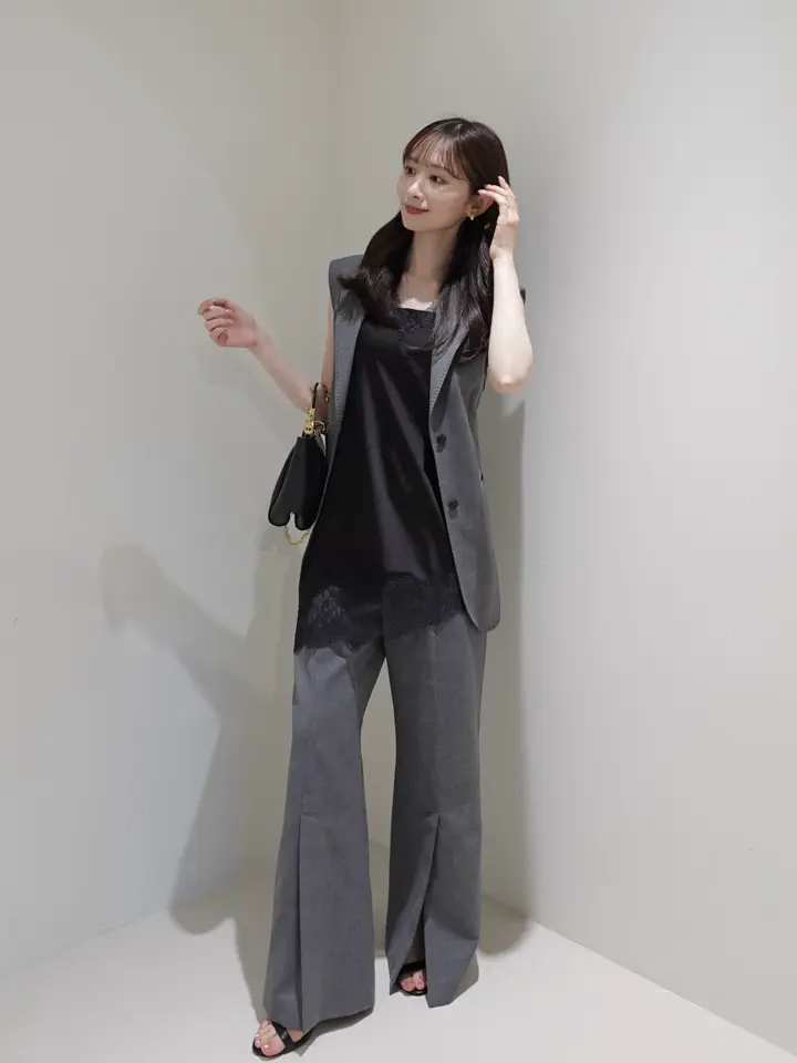 専用です。　ジレ　エミュー デフォームラペルジレ