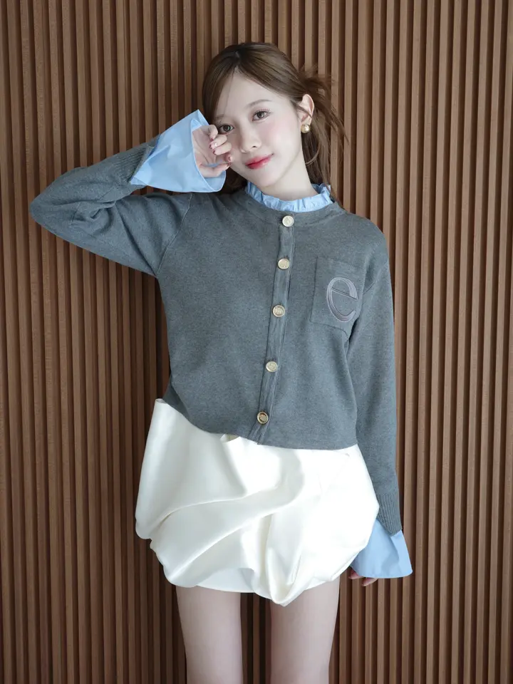 eimy istoire JOHANNA TOP MIX タイル柄　新品未使用 EIMY ISTOIRE（エイミーイストワール）の「JOHANNA TOP MIX