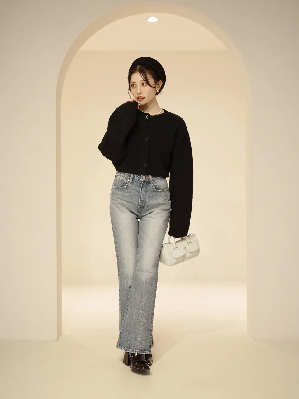 フェルトベレー帽