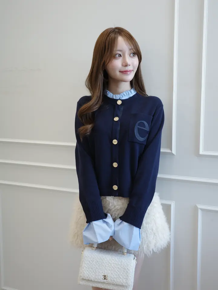 ECOPEL FAUX FUR MINI SKIRT