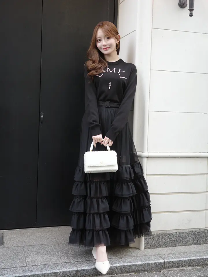 ツイードバッグ