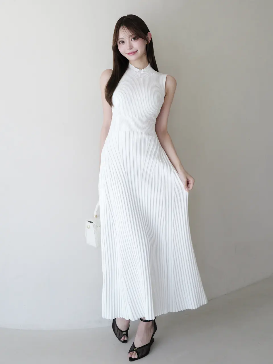 【26SS ver.】DOT Attachedcollarハーフスリーブカーディガン