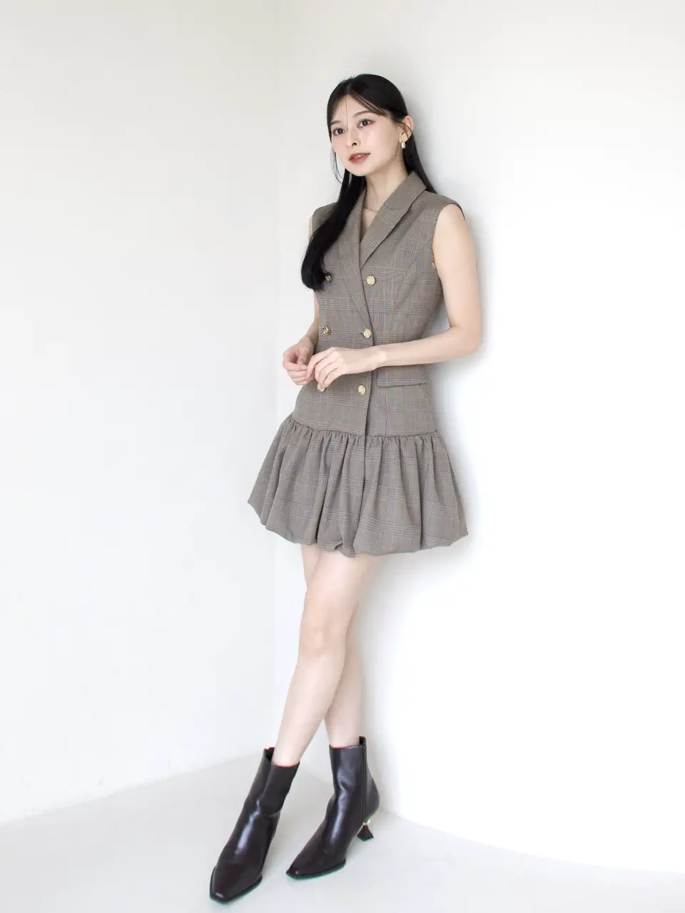 JACKET BALLOON DRESS