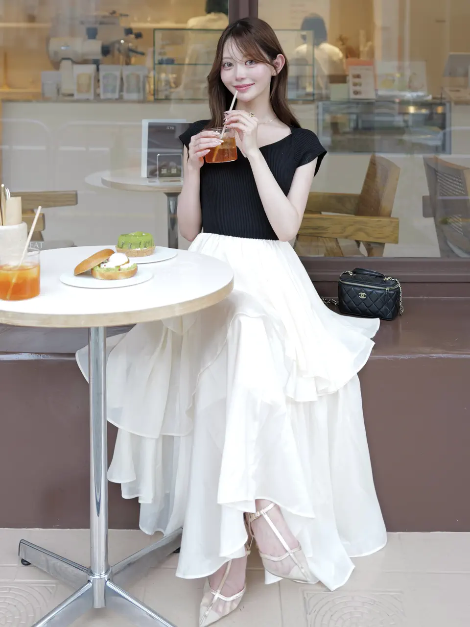 FRENCH SLEEVE DOCKING DRESS