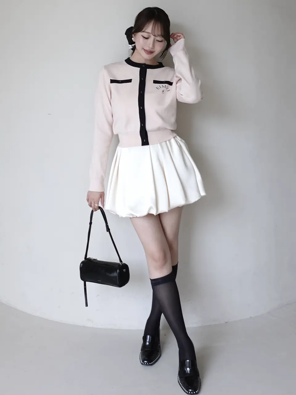 EM GOLD BUTTON WOOL COAT