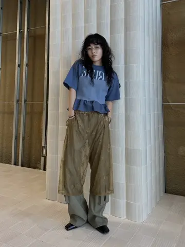 ELCHELE エルチェレ　RIB BUSTIER TEE RIB BUSTIER TEE（Tシャツ/カットソー）｜ELCHELE（エルチェレ