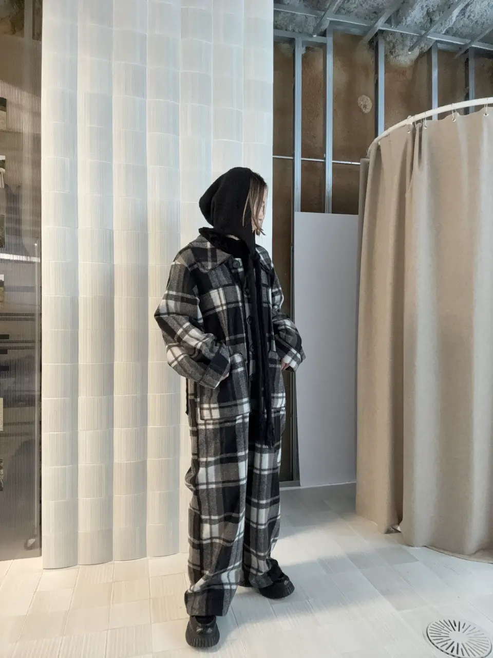 COZY PACTH JUMP SUIT