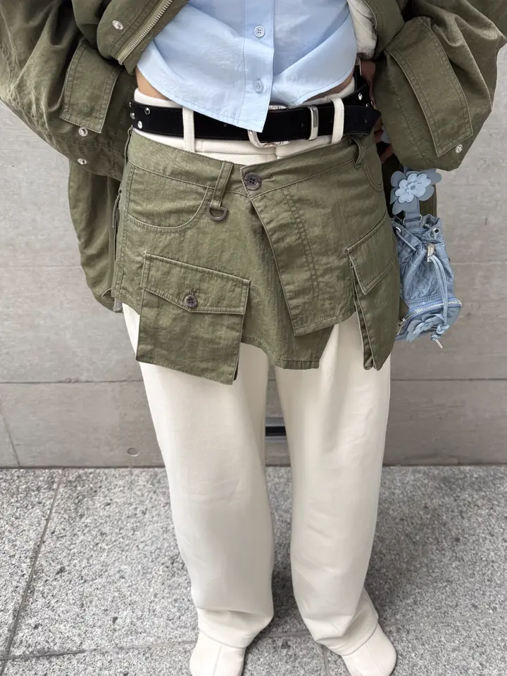 PIGMENT DYE UTILITY APRON
