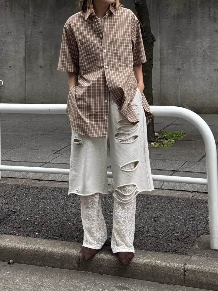 パンツ ELCHELE LACE FLARE PANTS LACE FLARE PANTS