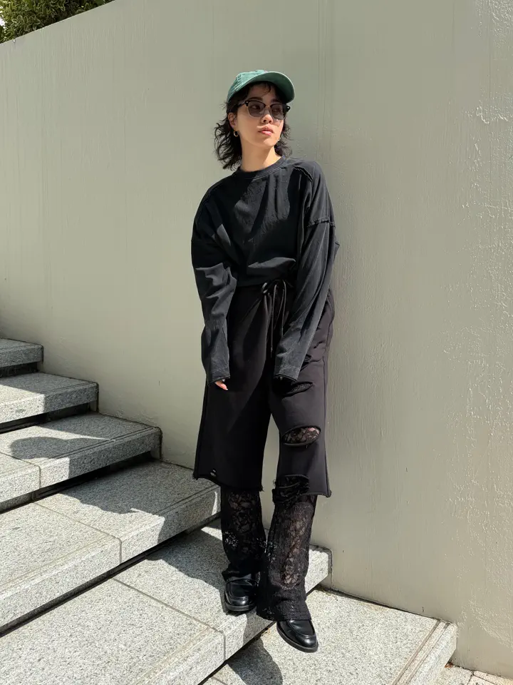 LACE FLARE PANTS