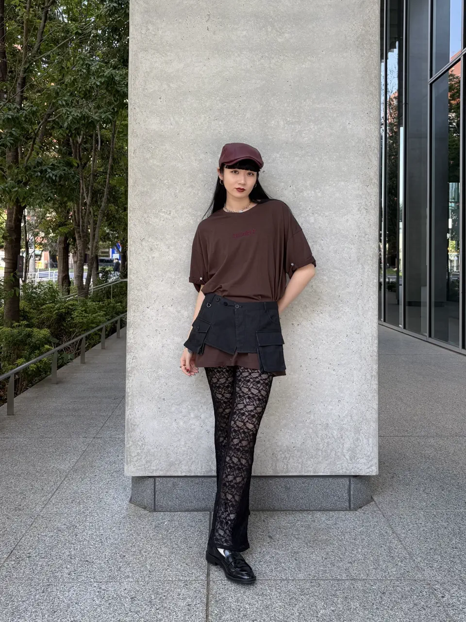LACE FLARE PANTS