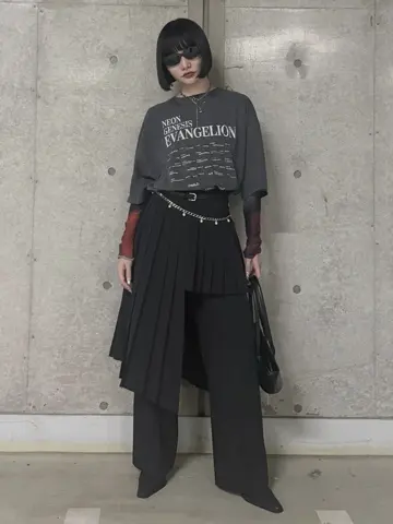 SCREW PLEATS SKIRT – JOSEMOON