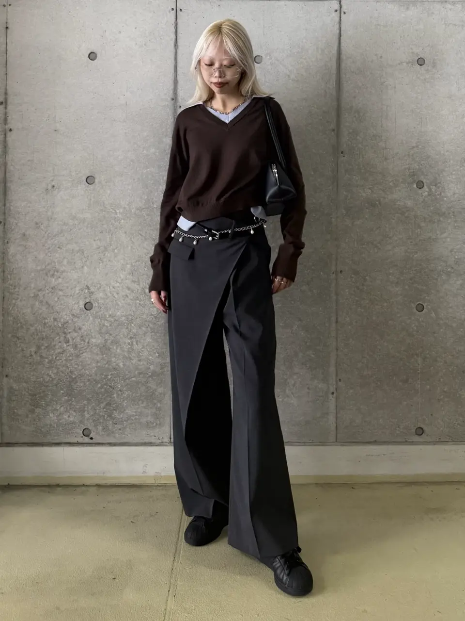 CHAIN BELT with PEARL – JOSEMOON