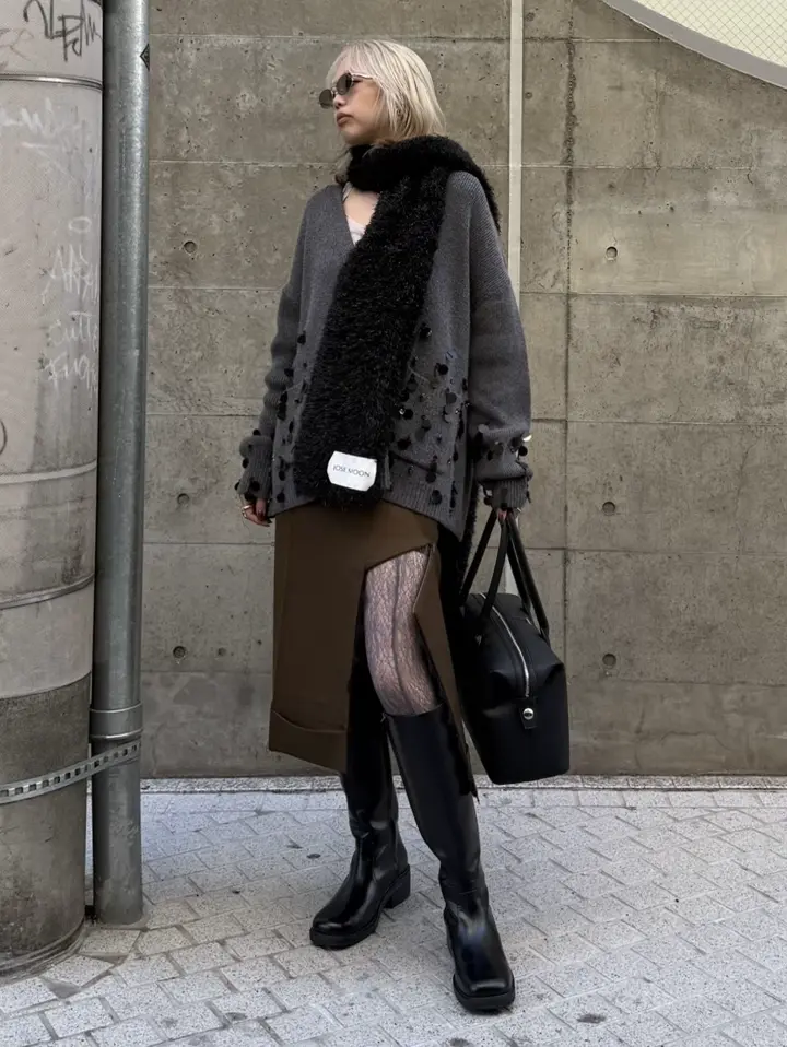 BIJOU OVER KNIT CARDIGAN – JOSEMOON