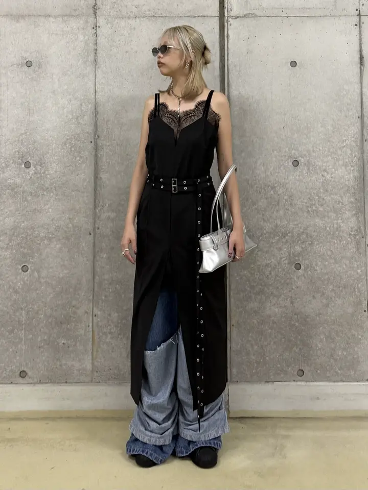 LACE TRIM WOOL DRESS – JOSEMOON