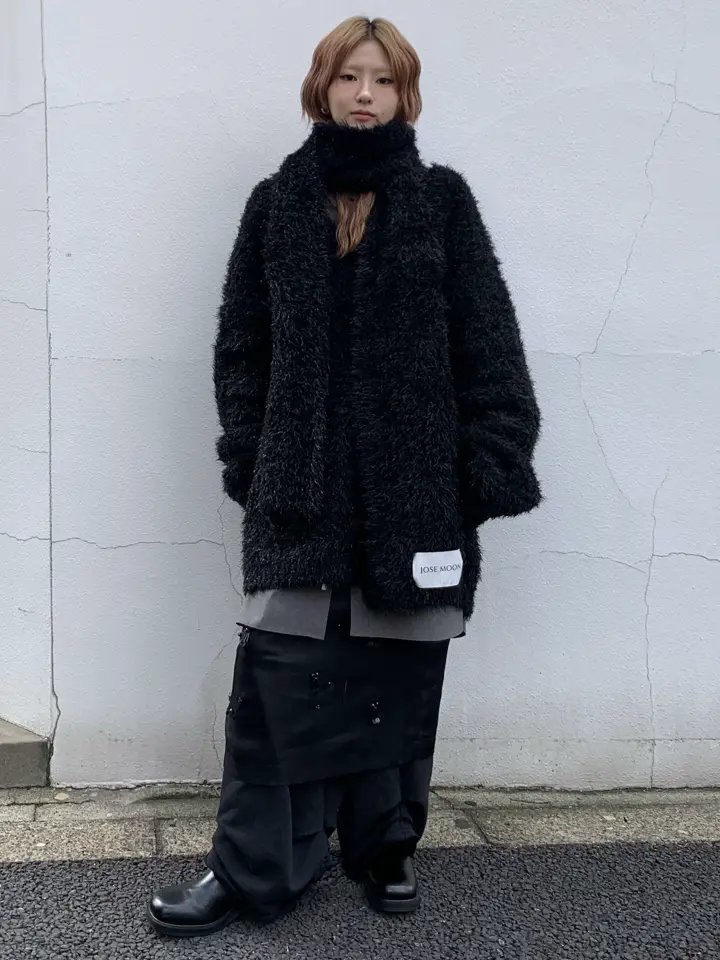 LAME KNIT SCARF – JOSEMOON