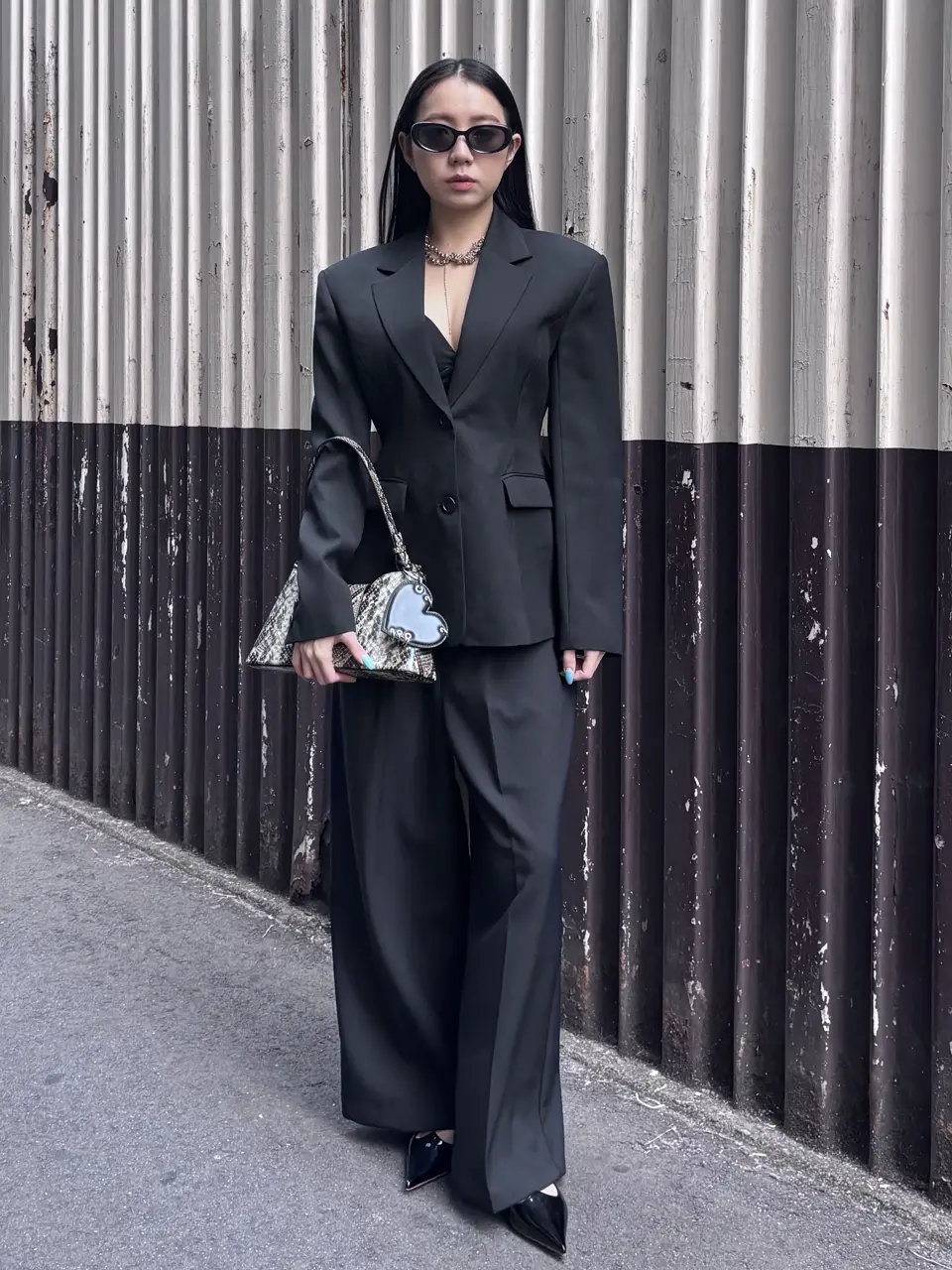 WAIST CONSCIOUS PAT IN JACKET – JOSEMOON
