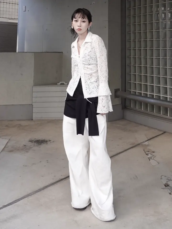 トップス jose moon LIQUIDE LACE BLOUSE LIQUIDE LACE BLOUSE – JOSEMOON