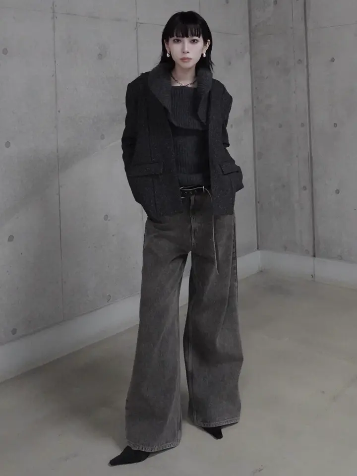 LOOSE FIT WIDEDENIM – JOSEMOON