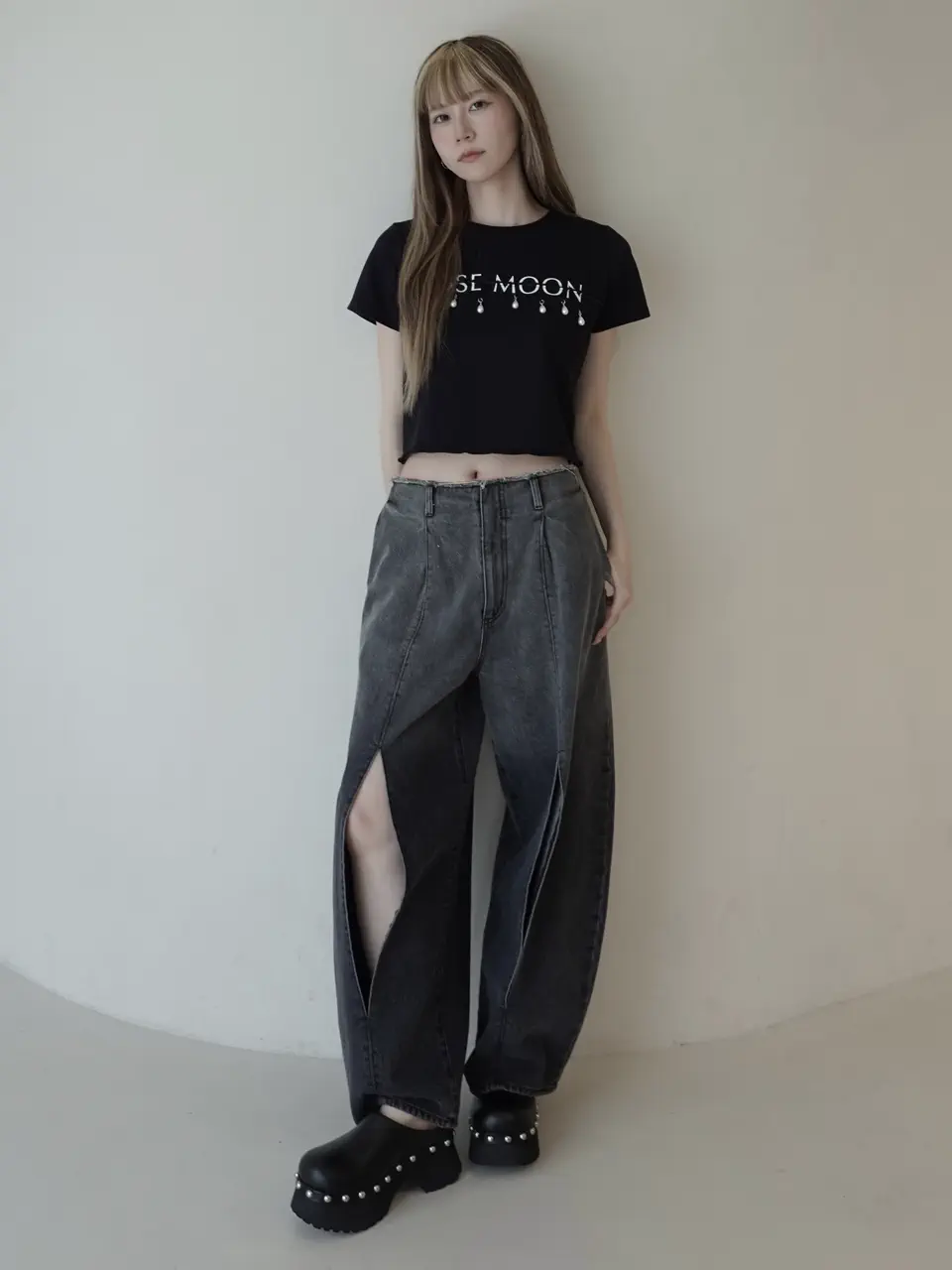 MINIMUM LOGO TSHIRT with PEARL – JOSEMOON