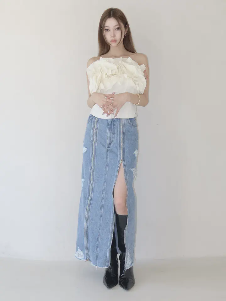 BOUQUET FRILL TOPS – JOSEMOON