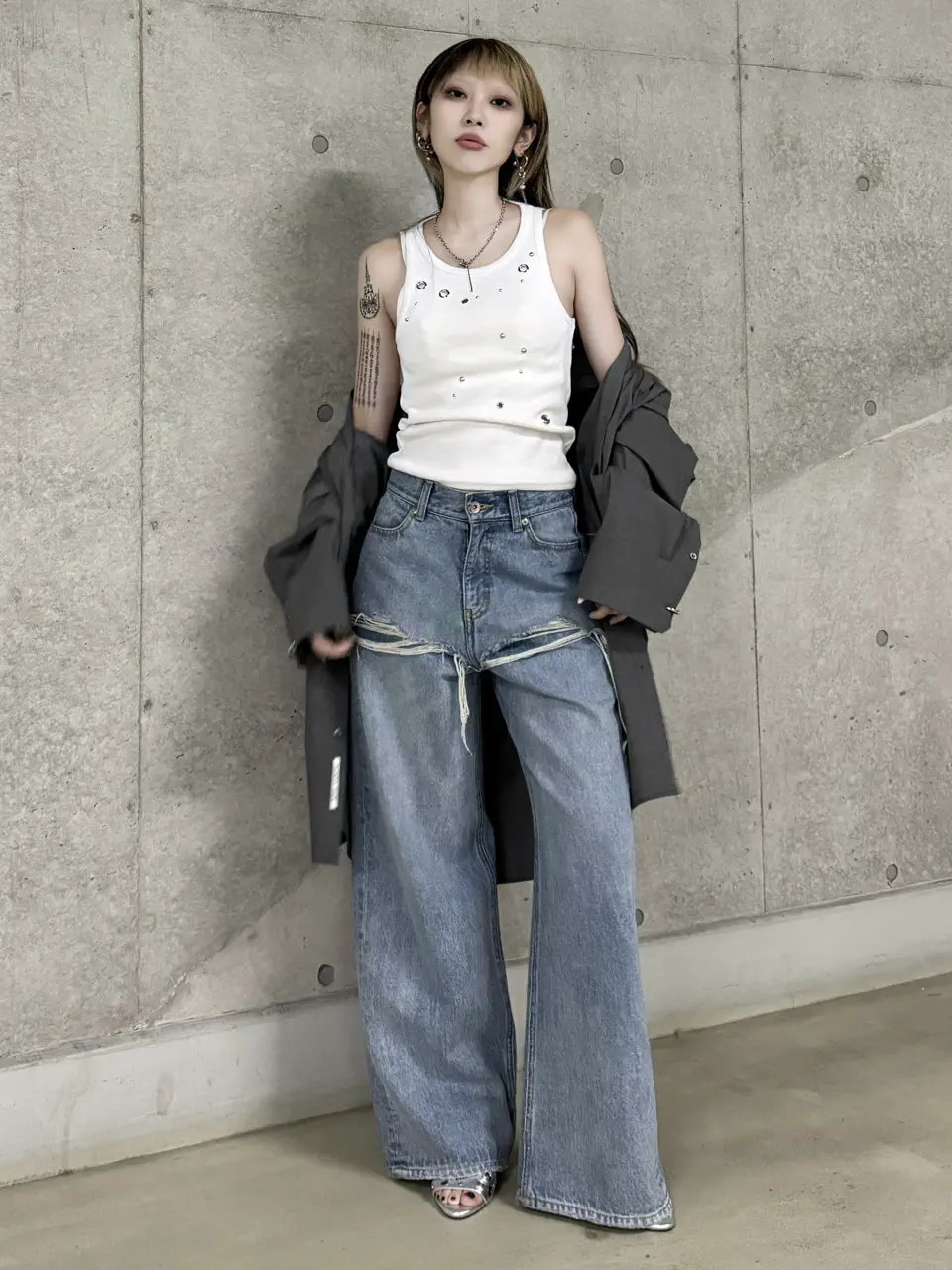 EYELET TANK TOP – JOSEMOON