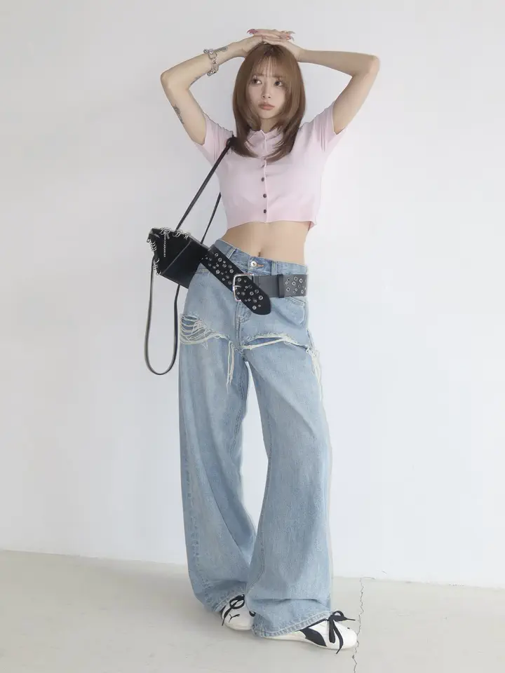 LAYERED LIKE DENIM PANTS – JOSEMOON