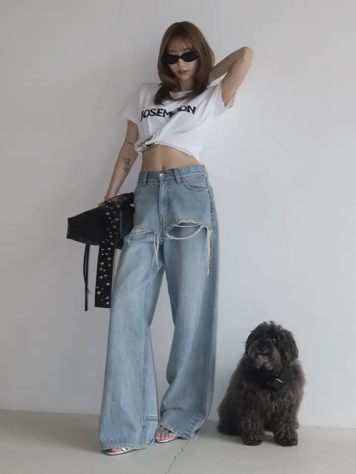 LAYERED LIKE DENIM PANTS – JOSEMOON