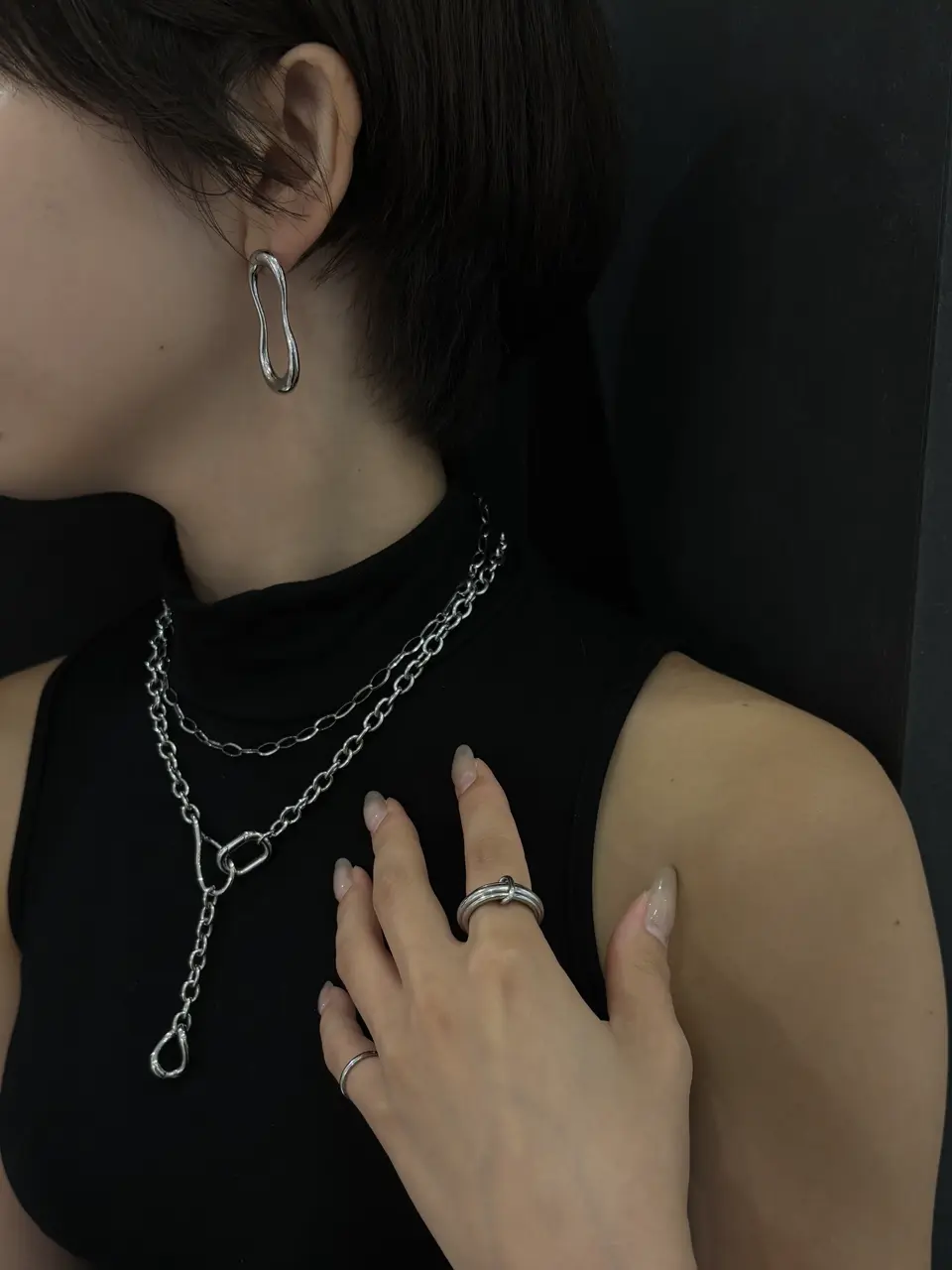 【ika bonz3】 FIRSTARROW'Sシルバーチェーンネックレス シルバーチェーンネックレス[AWO-151]｜Silver925｜ONE OFF