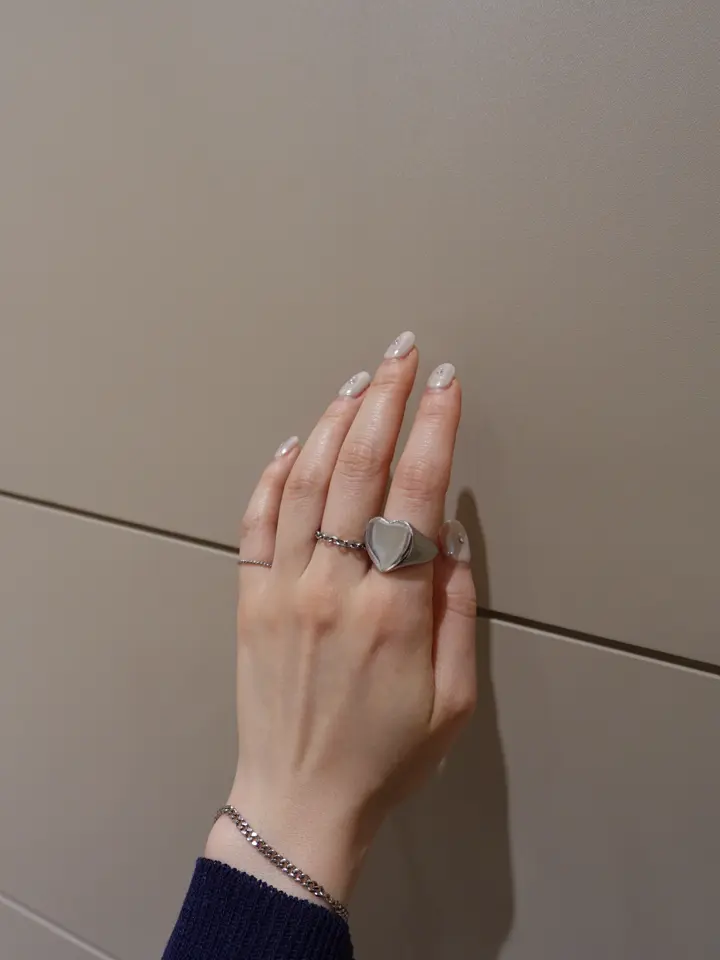 HeartCoreシルバーリング bone ring HEART SILVER925 #01010-sv 骨ハートリング/シルバー