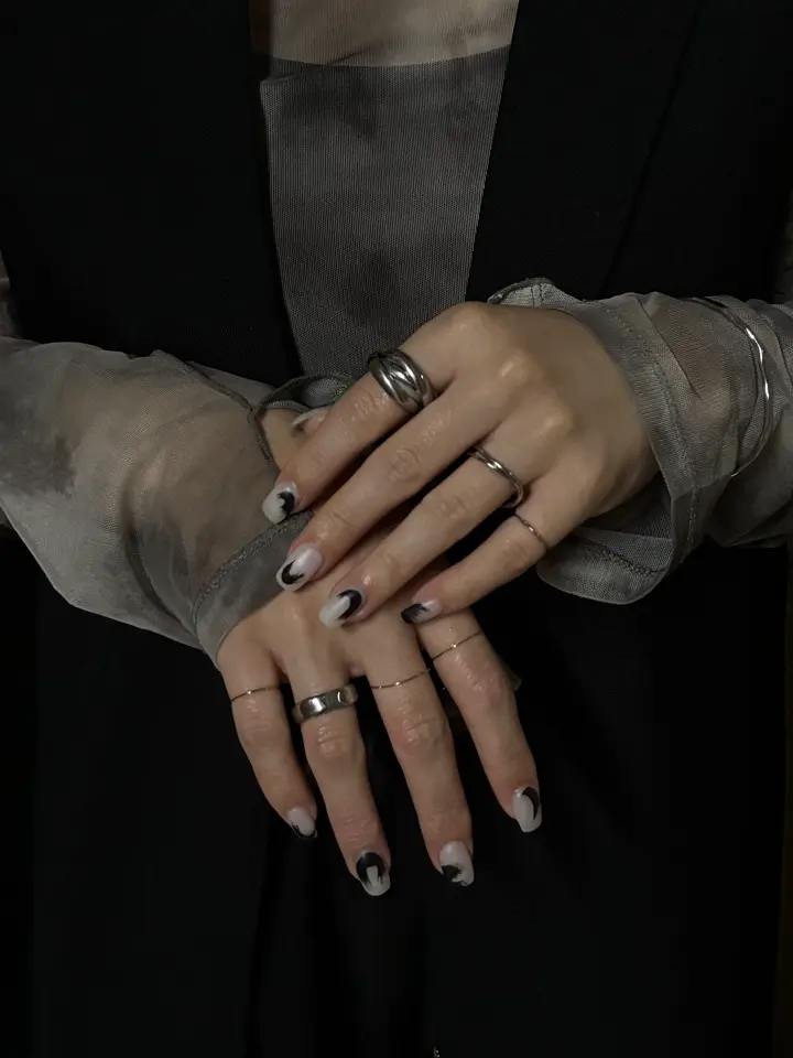 シルバー]ブロードツイストピンキーリング