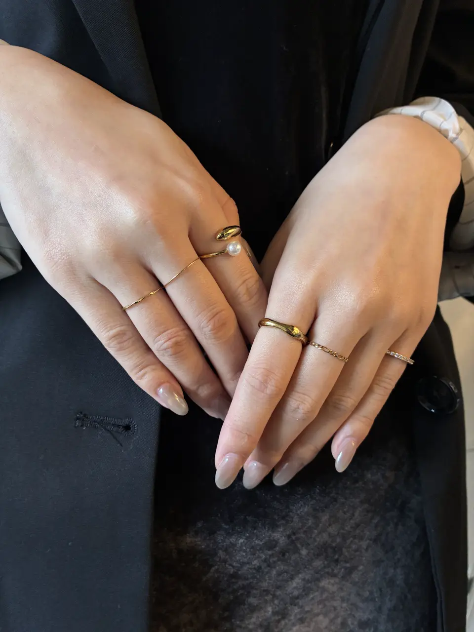 ゴールド]ブロードツイストリング