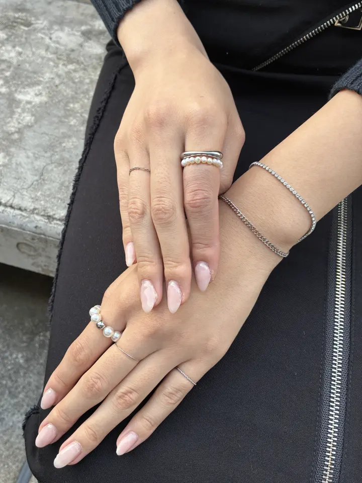 シルバー]トライアングルリング