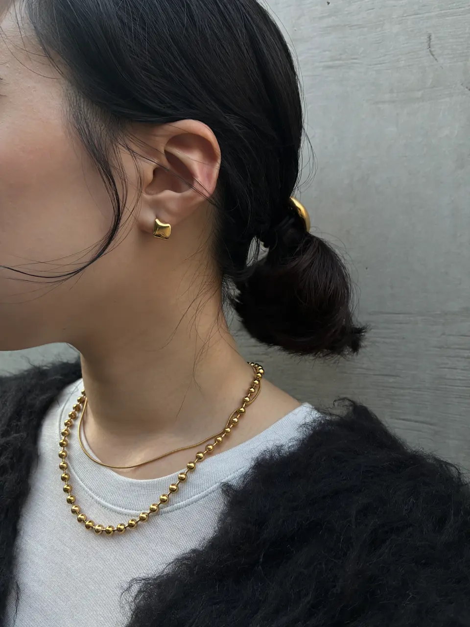 ゴールド]ホールドピアス