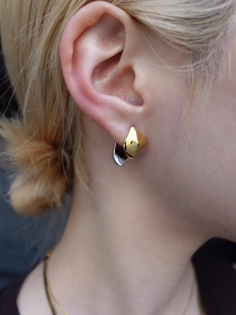 ミックス]クラスプアートピアス
