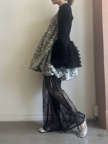 HONEY MI HONEY｜バルーンジャガードキャミソールミニワンピース｜特別