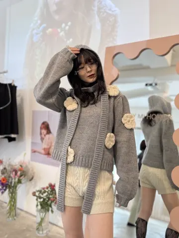 メルめる　mina perhonen honey bird レイヤーニット murmur ニットプルオーバー - minä perhonen