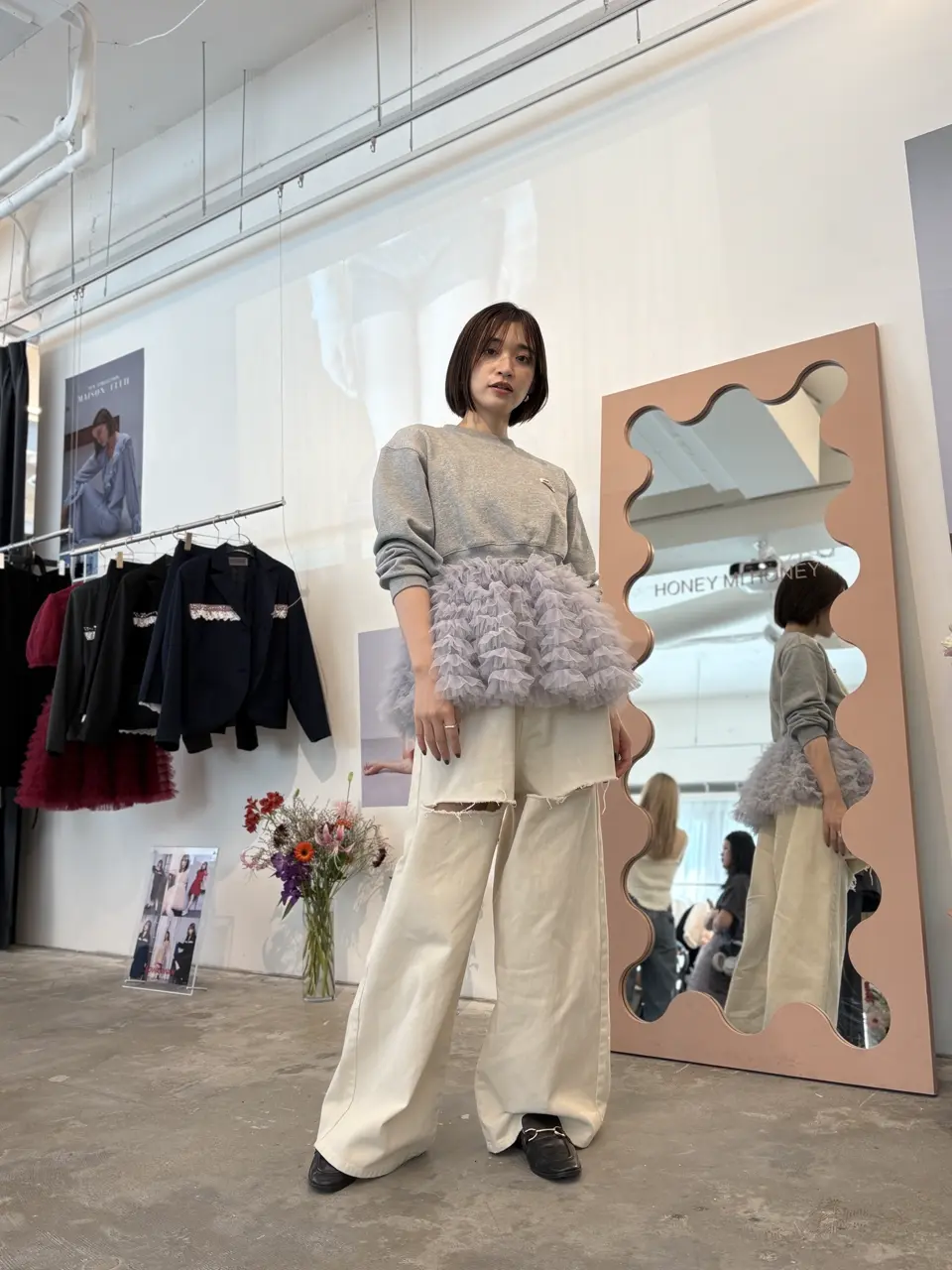 HONEY MI HONEY ハニーミーハニー｜スーパーワイド ボーイズデニム