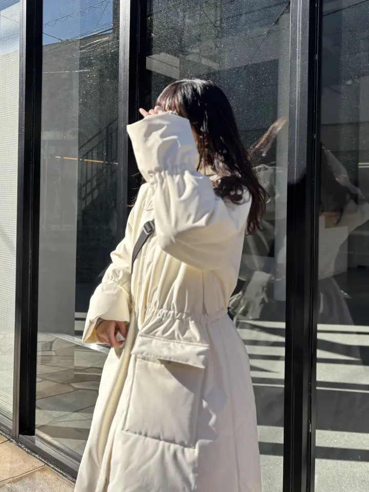 HONEY MI HONEY ハニーミーハニー｜軽量ロングパファーコート｜雨・雪