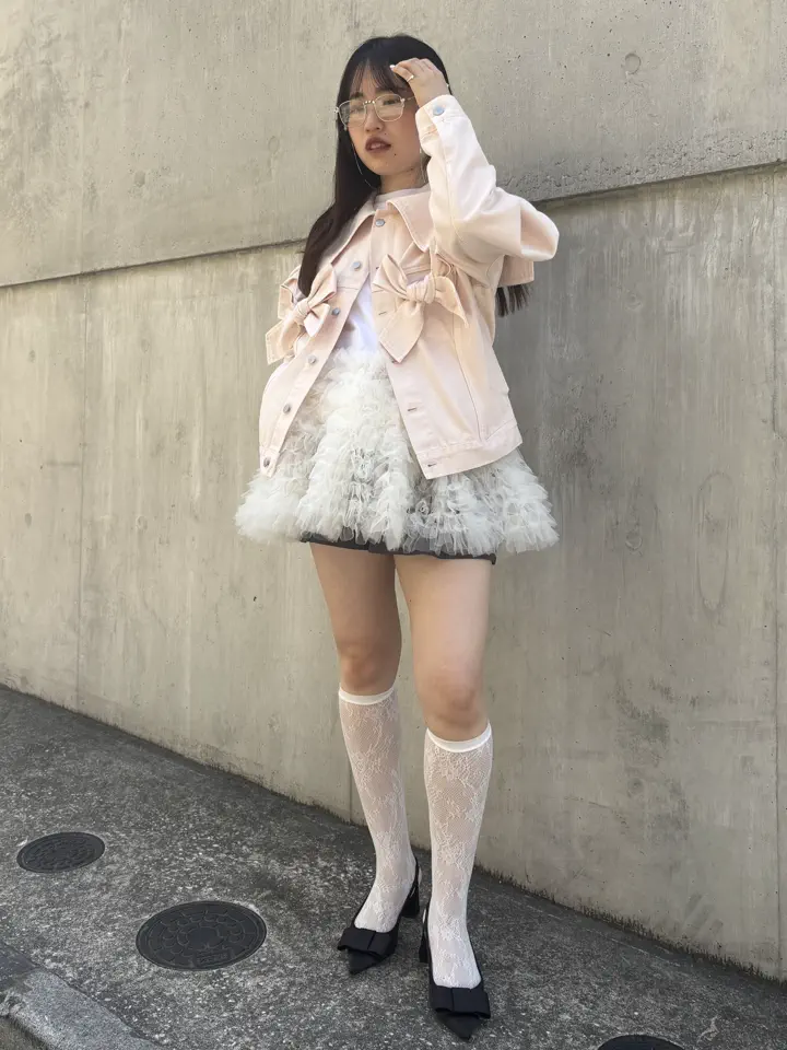 tulle peplum tunic long t-shirt | HONEY MI HONEY
