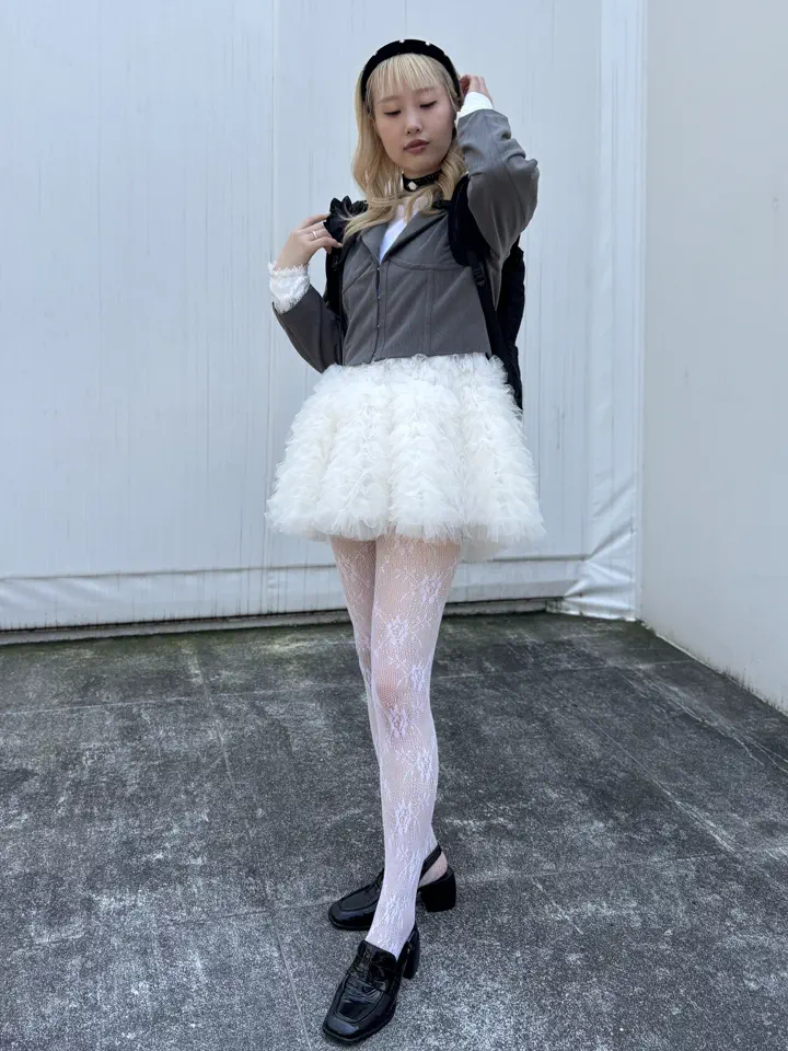 corset like cropped jacket | MAISON ELLIE